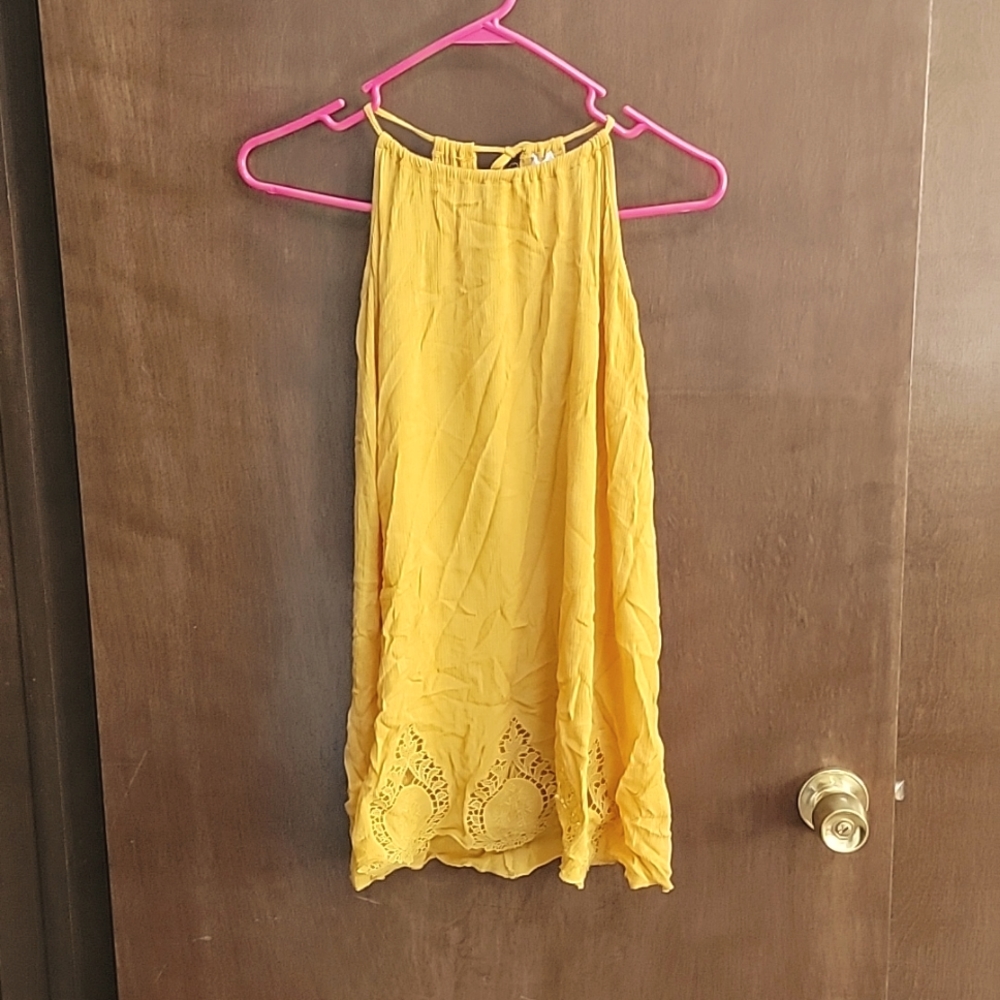 Mustard yellow tunic